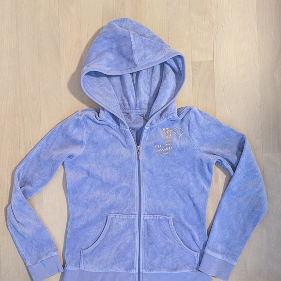Juicy Couture Lavender Velour Hoodie - Picture 3 of 7